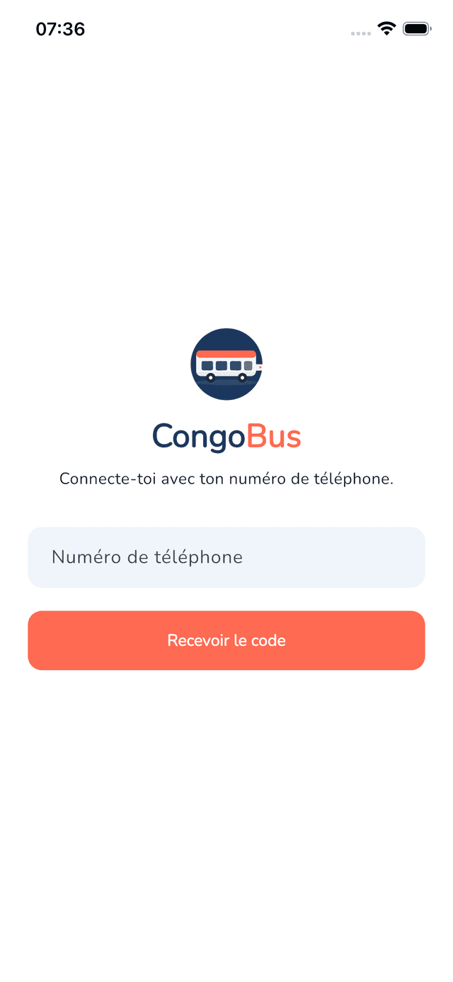 Connexion simple par téléphone